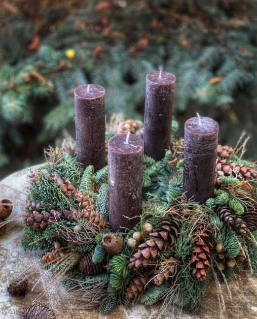 Adventní věnec - Termíny kurzu: 24.11. 2025 od 16.30