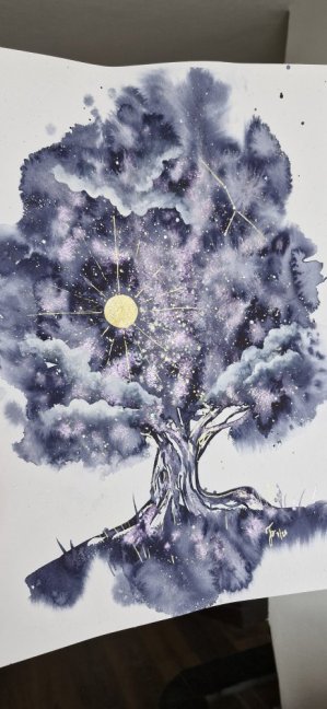 Akvarelový kurz - "V korunách stromů" - Termíny kurzu: 19.2. 2026 od 16.30